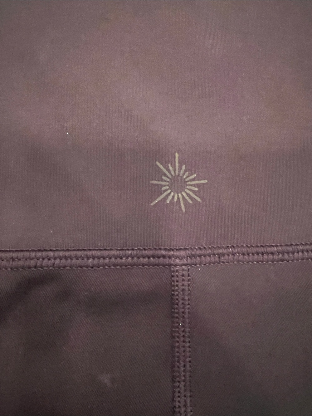 High-Waist Black Women's Bike Shorts offline - Picture 3 of 4